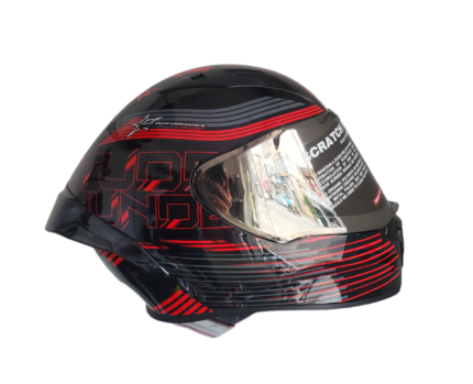 STUDDS - THUNDER - BLACK/RED