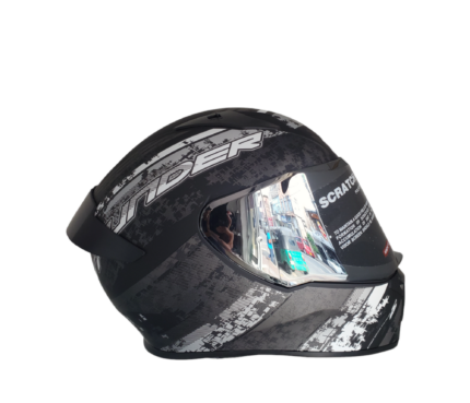 STUDDS - THUNDER - BLACK/WHITE MATTE