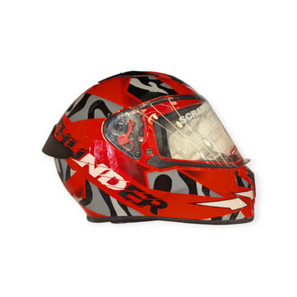 STUDDS - THUNDER  - RED/BLACK